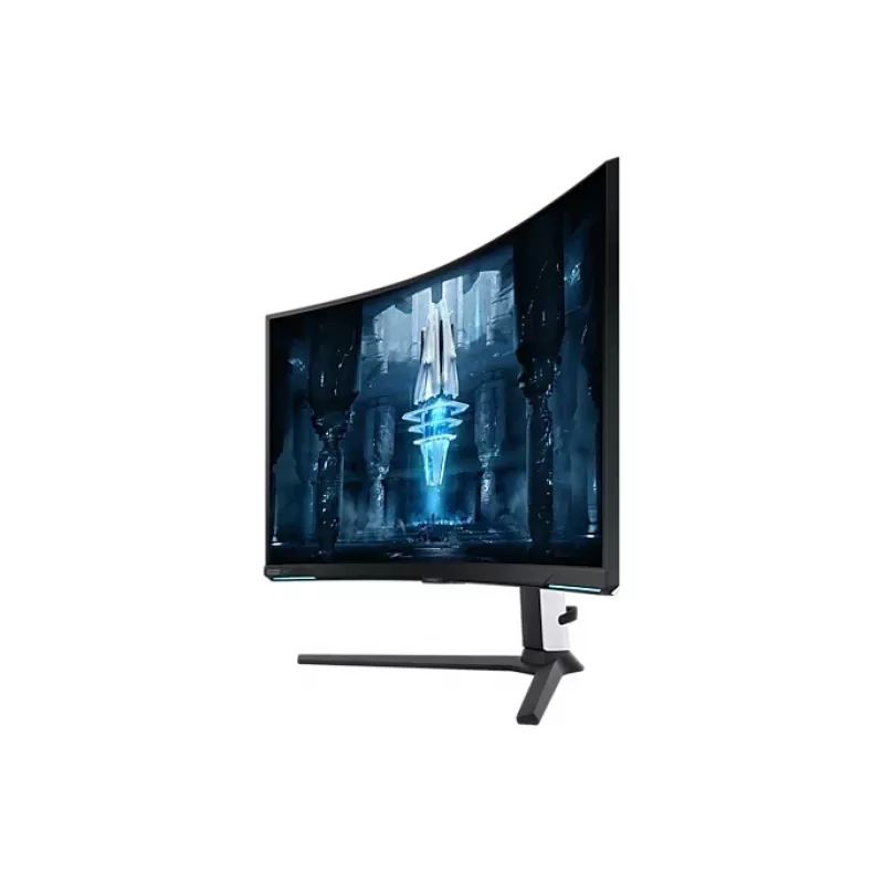 Monitor de computador Samsung LS32BG850NU 81,3 cm (32 polegadas) 3840 x 2160 píxeis 4K Ultra HD LED preto, branco