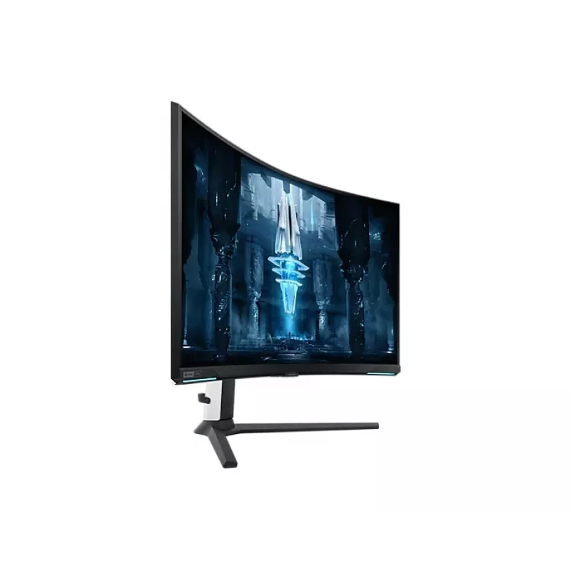 Monitor de computador Samsung LS32BG850NU 81,3 cm (32 polegadas) 3840 x 2160 píxeis 4K Ultra HD LED preto, branco