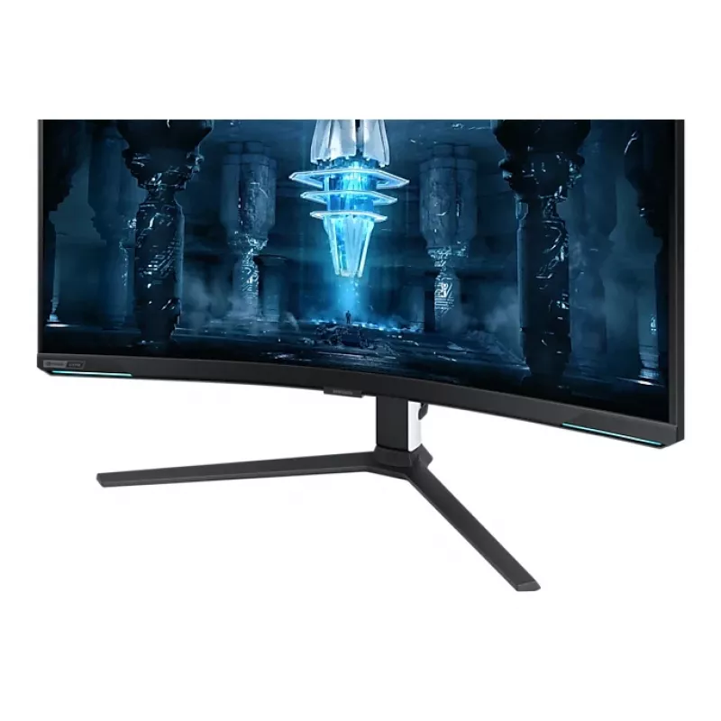 Monitor de computador Samsung LS32BG850NU 81,3 cm (32 polegadas) 3840 x 2160 píxeis 4K Ultra HD LED preto, branco