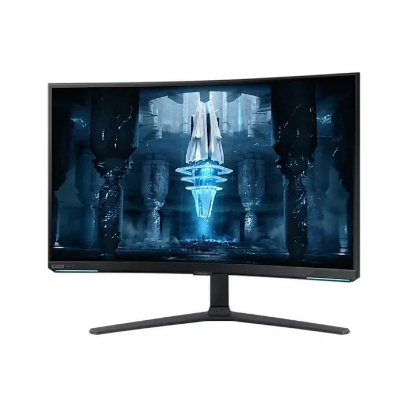 Monitor de computador Samsung LS32BG850NU 81,3 cm (32 polegadas) 3840 x 2160 píxeis 4K Ultra HD LED preto, branco