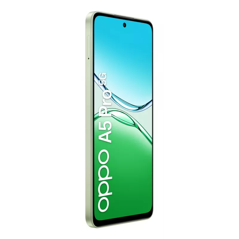 OPPO A5 Pro 5G 16,9 cm (6,67 polegadas) Dual SIM Android 15 USB Type-C 8 GB 256 GB 5800 mAh verde, azeitona