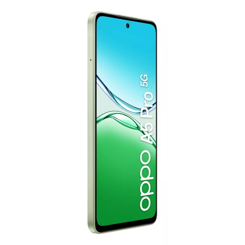 OPPO A5 Pro 5G 16,9 cm (6,67 polegadas) Dual SIM Android 15 USB Type-C 8 GB 256 GB 5800 mAh verde, azeitona