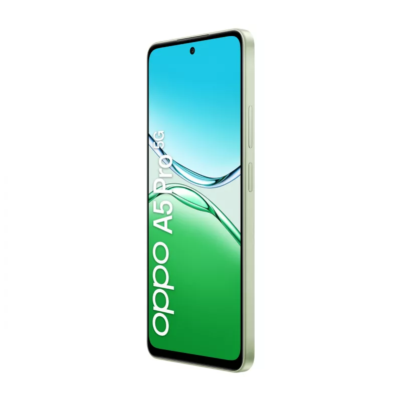 OPPO A5 Pro 5G 16,9 cm (6,67 polegadas) Dual SIM Android 15 USB Type-C 8 GB 256 GB 5800 mAh verde, azeitona