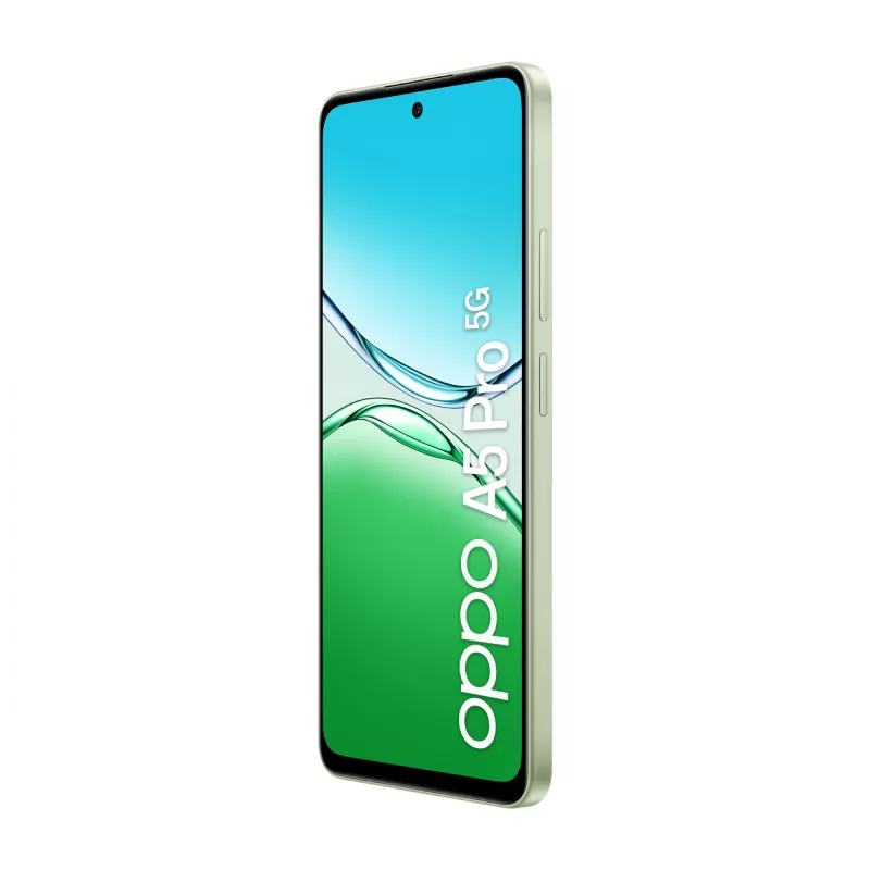 OPPO A5 Pro 5G 16,9 cm (6,67 polegadas) Dual SIM Android 15 USB Type-C 8 GB 256 GB 5800 mAh verde, azeitona