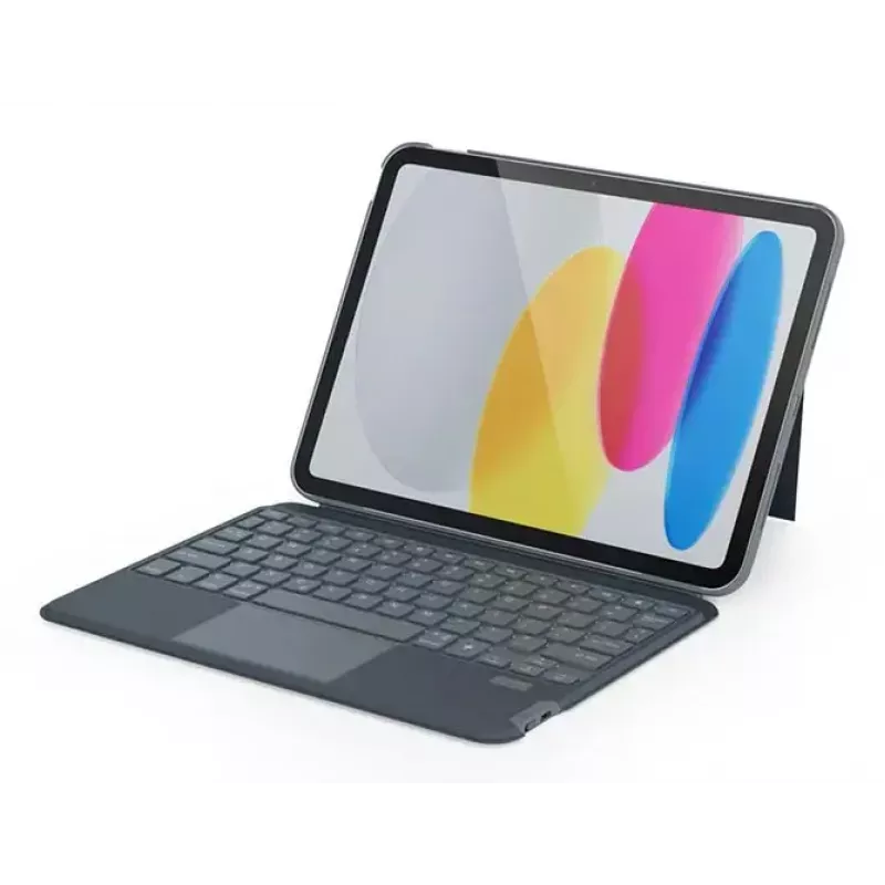 Capa flip Epico 43811101300017 para iPad 10.2 polegadas cinzento