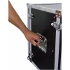 Flightcase Roadinger 30107270 MDF Preto Prateado 10,6 kg