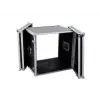 Flightcase Roadinger 30107270 MDF Preto Prateado 10,6 kg