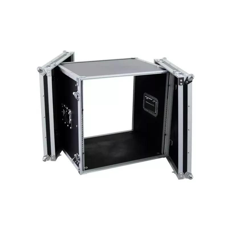 Flightcase Roadinger 30107270 MDF Preto Prateado 10,6 kg
