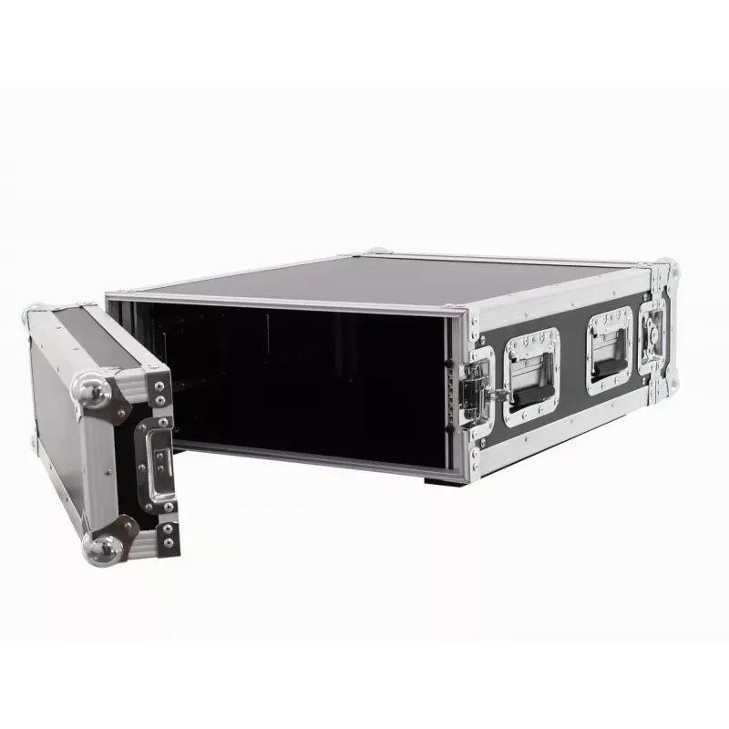 Flightcase Roadinger 30109785 contraplacado preto prateado 11,2 kg