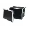 Flightcase Roadinger 30107260 MDF preto prateado 9,7 kg