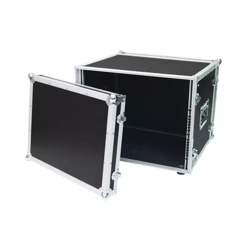Flightcase Roadinger 30107260 MDF preto prateado 9,7 kg