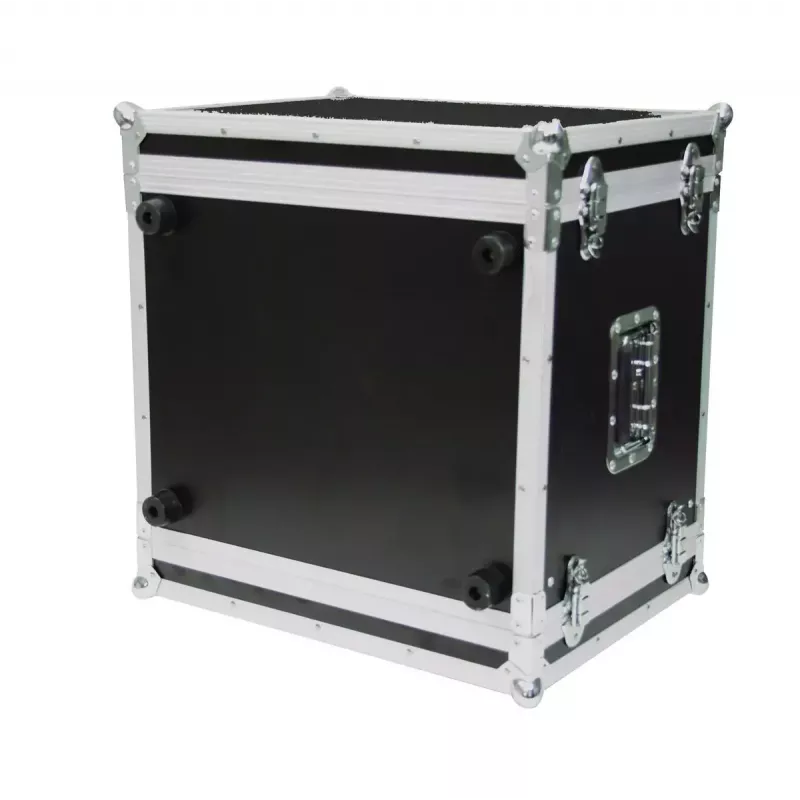 Flightcase Roadinger 30107260 MDF preto prateado 9,7 kg