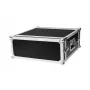 Flightcase Roadinger 30107220 MDF preto prateado 6,8 kg