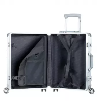 Alumaxx ORBIT trolley de concha rígida prateado alumínio