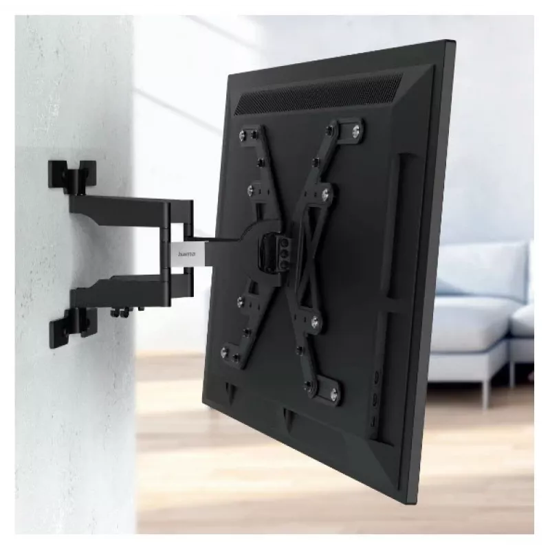 Suporte de parede para TV Hama 00220850 2,29 m (90 polegadas) preto