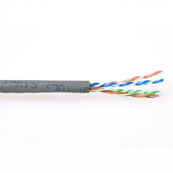 Cabo de patch ACT CAT6 U/UTP flexível cinzento 305 m
