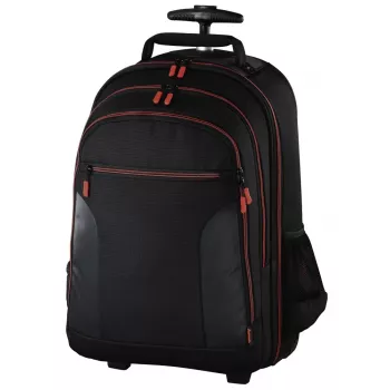 Mala trolley Hama Miami preto, vermelho