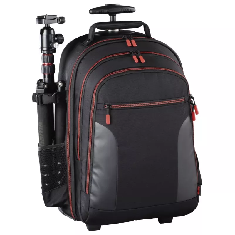 Mala trolley Hama Miami preto, vermelho