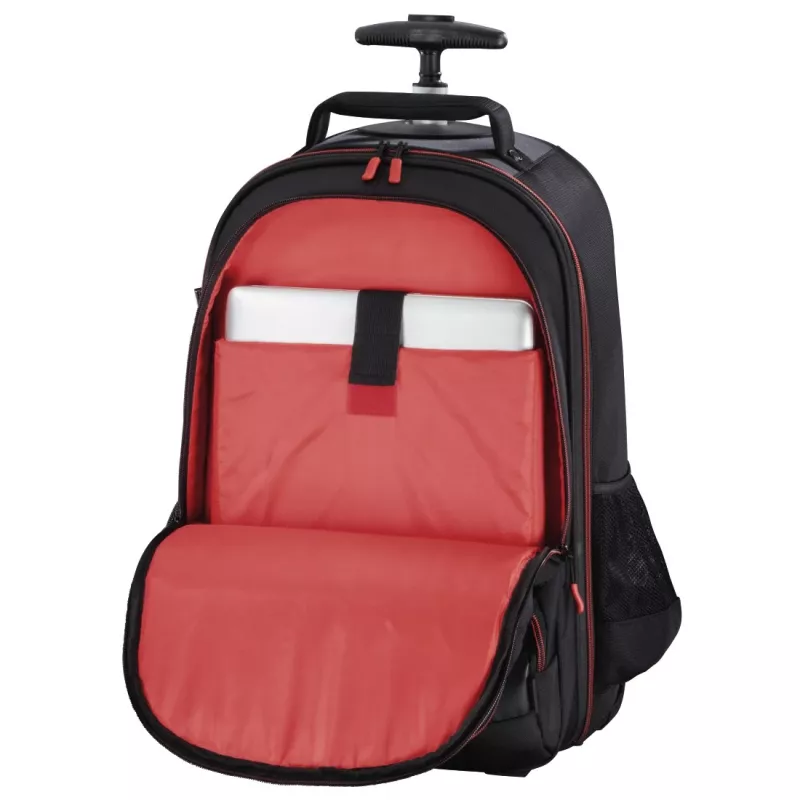 Mala trolley Hama Miami preto, vermelho
