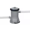 Piscina Bestway Fast Set redonda de parede de aço insuflável conjunto 4,57 m x 84 cm capacidade 9677 L