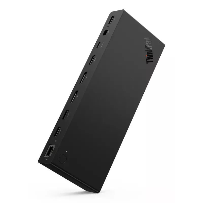 Lenovo ThinkPad USB4 Smart Dock 5500 40BC0100DK estação de acoplamento, com fios, preta
