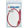 Intellinet 330749 cabo patch RJ-45 (M) para RJ-45 (M), Cat5e, SFTP, moldado, 15,2 m, vermelho