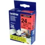 Brother TZ451 fita para etiquetas, preto sobre vermelho, 24 mm x 8 m