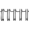 GBC WireBind RG810597 arames de encadernação, 8 mm, 34 argolas, A4, 70 folhas, 100 unidades, prateados