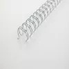 GBC WireBind RG810997 espirais de arame, 14 mm, 34 argolas, A4, 125 folhas, 100 un., prateadas