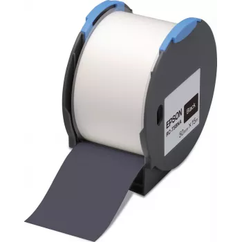 Fita de etiquetas preta Epson RC-T5BNA 50 mm x 15 m para LabelWorks Pro100
