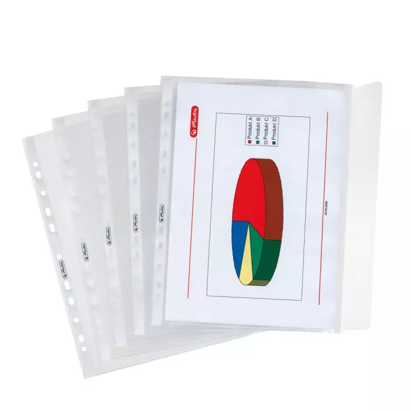 Pasta Herlitz 5896204 polipropileno (PP) transparente A4