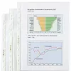 Bolsa Rexel - Economy brilhante, Legal, transparente, polipropileno (PP), vertical, 0,05 mm, 240 mm