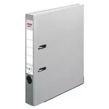 Caderno de argolas Herlitz 10841708 A4 cinzento