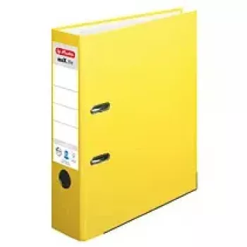 Caderno de argolas Herlitz 10841534 A4 amarelo