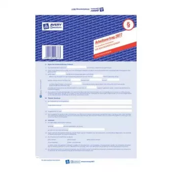 Papel de registo Avery 2877