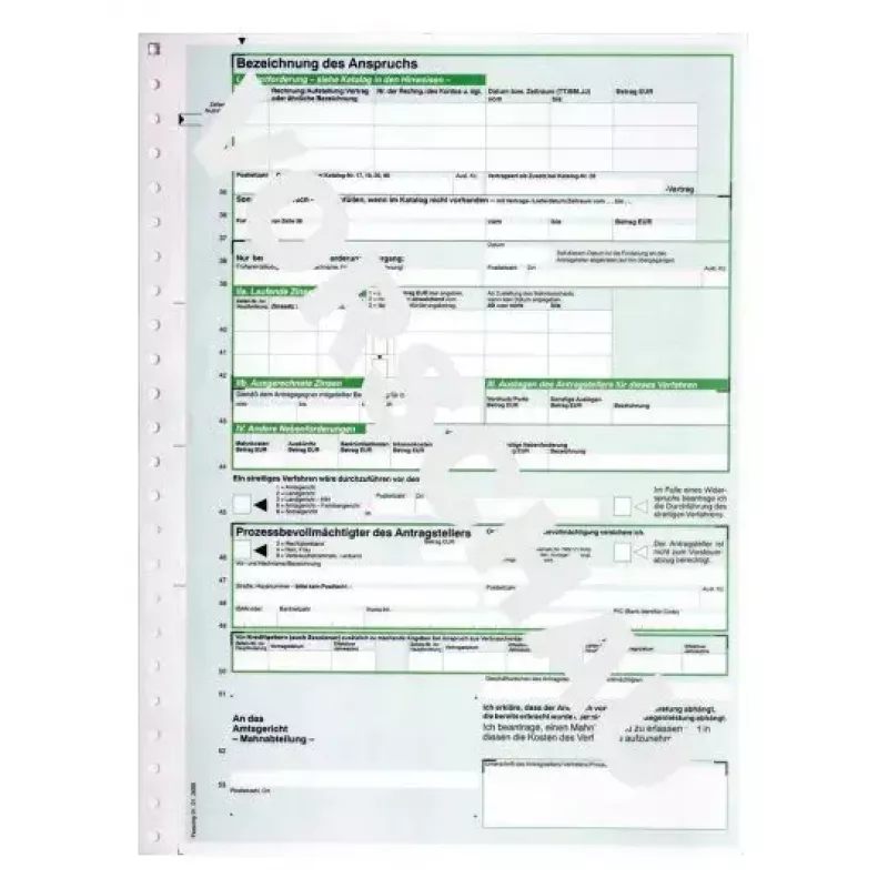 Papel de registo Avery 2887