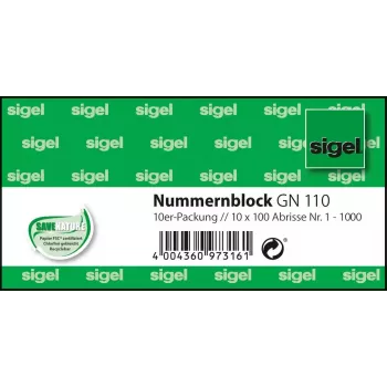 Formulário comercial Sigel GN110