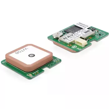Módulo recetor GPS Navilock NL-650ERS — interface série, 50 canais, sensibilidade -160 dBmW, 5 V, 30×30×7,9 mm