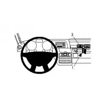 Suporte de montagem Brodit 213457