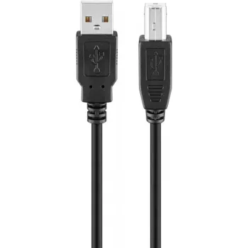 Cabo USB 2.0 Hi-Speed Goobay 96185 1 m preto