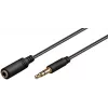 Cabo de extensão AUX áudio Goobay 97120 3,5 mm 3 polos fino 3 m