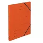 Caderno de argolas Herlitz 11255478 laranja cartão argola redonda