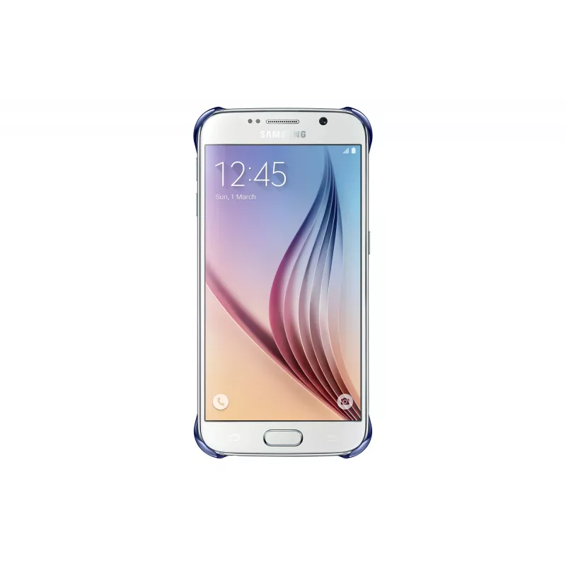 Samsung Clear Cover EF-QG920B para Galaxy S6, preto (EF-QG920BBEGWW)