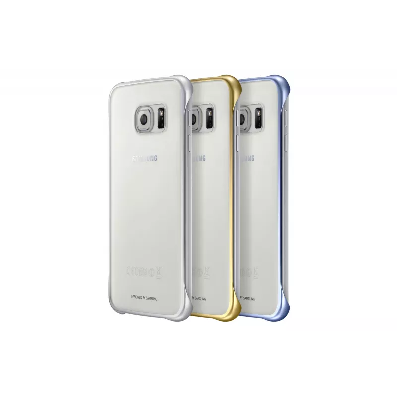 Samsung Clear Cover EF-QG920B para Galaxy S6, preto (EF-QG920BBEGWW)