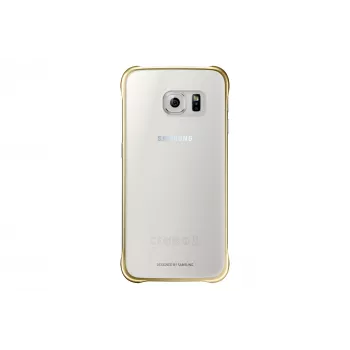 Capa para telemóvel Samsung EF-QG920B dourado, transparente