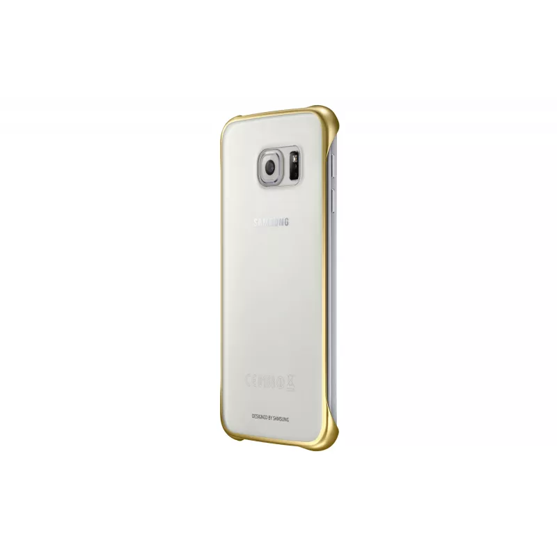 Capa para telemóvel Samsung EF-QG920B dourado, transparente