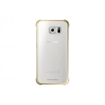 Capa para telemóvel Samsung EF-QG925B dourado, transparente