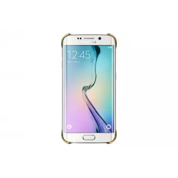 Capa para telemóvel Samsung EF-QG925B dourado, transparente