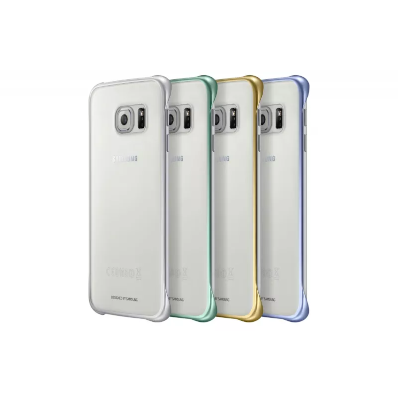 Capa para telemóvel Samsung EF-QG925B dourado, transparente