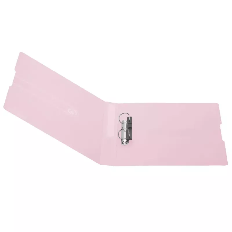 Caderno de argolas Herlitz 11409026 rosa transparente